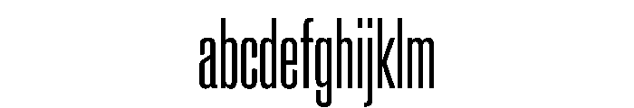 CrystalVAR UltraCondensedLight Instance 92d9d0aa FONT