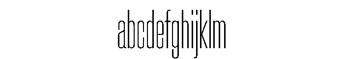CrystalVAR UltraCondensedThin Instance FONT