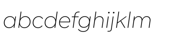 Domi ExtraLight Italic FONT
