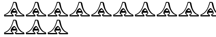Engel Regular 4 Font LOWERCASE
