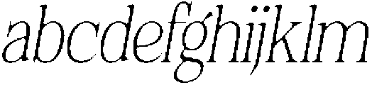 Felgiora Soft Thin Condensed Italic otf (100) FONT