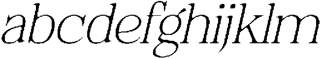 Felgiora Soft Thin Expanded Italic otf (100) FONT
