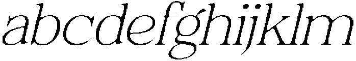 Felgiora Soft Thin ExtraExpanded Italic otf (100) FONT