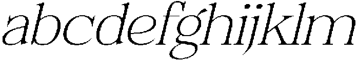 Felgiora Thin Italic Extra Expanded otf (100) FONT