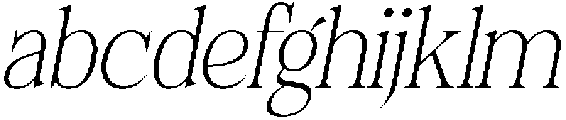 Felgiora Thin Italic Semi Condensed otf (100) FONT