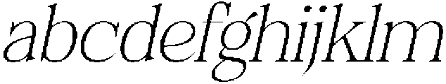 Felgiora Thin Italic Semi Expanded otf (100) FONT