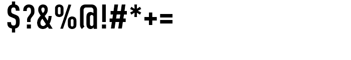 FF DIN Arabic Condensed Bold Font OTHER CHARS