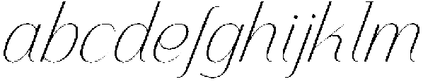 Finico Sans Thin Italic otf (100) FONT