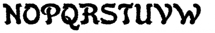 Flinscher Weathered Bold Font UPPERCASE