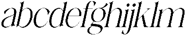 Galino Extra Light Condensed Slanted otf (200) FONT