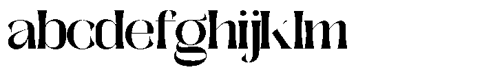 Galdertine Charetam Semi Serif Galdertine Charetam SM S Black Expanded FONT