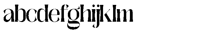 Galdertine Charetam Semi Serif Galdertine Charetam SM S Black Semi Condensed FONT