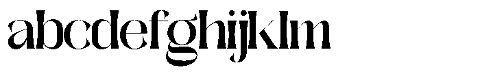 Galdertine Charetam Semi Serif Galdertine Charetam SM S Black Semi Expanded FONT