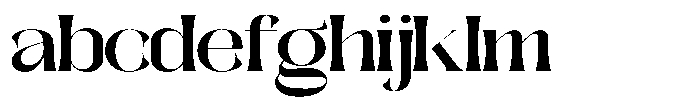 Galdertine Charetam Semi Serif Galdertine Charetam SM S Black Ultra Expanded FONT