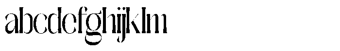 Galdertine Charetam Semi Serif Galdertine Charetam SM S Bold Ultra Condensed FONT