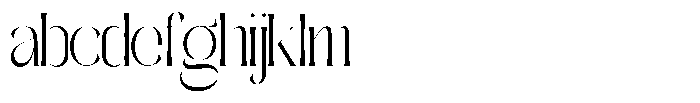 Galdertine Charetam Semi Serif Galdertine Charetam SM S Condensed FONT