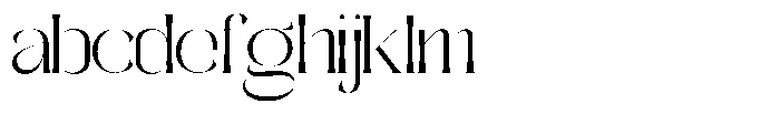 Galdertine Charetam Semi Serif Galdertine Charetam SM S Expanded FONT