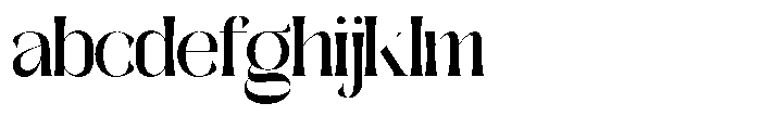 Galdertine Charetam Semi Serif Galdertine Charetam SM S Extra Bold FONT