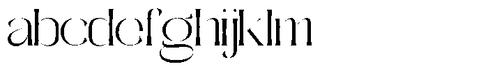 Galdertine Charetam Semi Serif Galdertine Charetam SM S Extra Expanded FONT