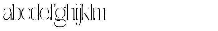 Galdertine Charetam Semi Serif Galdertine Charetam SM S Light Condensed FONT