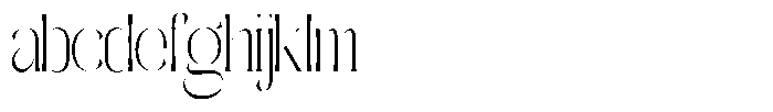 Galdertine Charetam Semi Serif Galdertine Charetam SM S Light Extra Condensed FONT