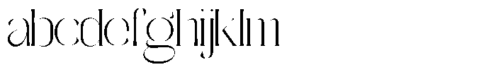 Galdertine Charetam Semi Serif Galdertine Charetam SM S Light Semi Expanded FONT