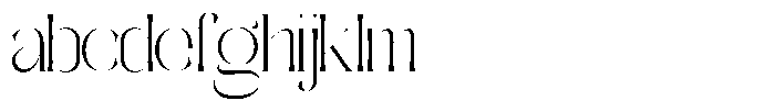 Galdertine Charetam Semi Serif Galdertine Charetam SM S Light FONT