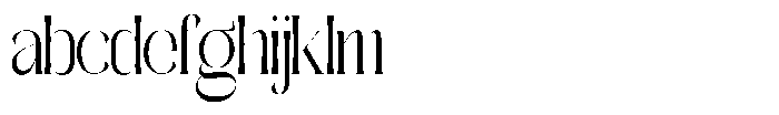 Galdertine Charetam Semi Serif Galdertine Charetam SM S Medium Extra Condensed FONT