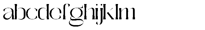 Galdertine Charetam Semi Serif Galdertine Charetam SM S Medium Extra Expanded FONT