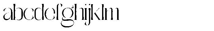 Galdertine Charetam Semi Serif Galdertine Charetam SM S Regular FONT