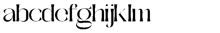Galdertine Charetam Semi Serif Galdertine Charetam SM S Semi Bold Extra Expanded FONT