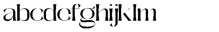 Galdertine Charetam Semi Serif Galdertine Charetam SM S Semi Bold Ultra Expanded FONT