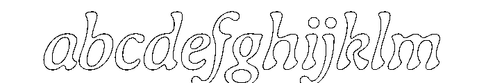 Gaya Unlicensed Italic Regular Webfont FONT