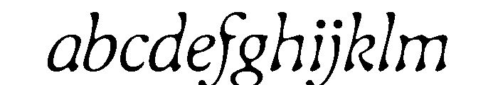 Gaya Unlicensed Thin Italic Regular Webfont FONT