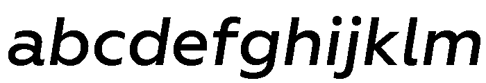 Geoform-MediumItalic FONT