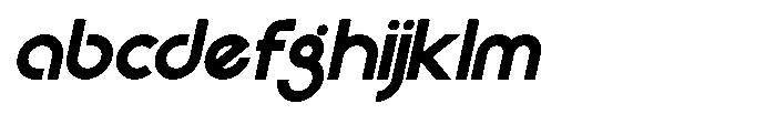Gegola Oblique FONT