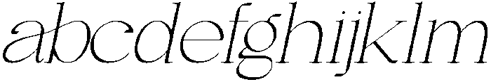 Gineby Thin Italic otf (100) FONT
