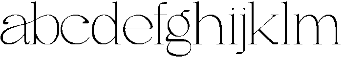 Gineby Thin otf (100) FONT