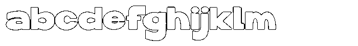Glemy Botra Outline FONT
