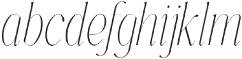 Gorga T Extra Light Condensed It otf (200) FONT