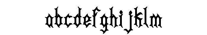 GOAT HORN FONT
