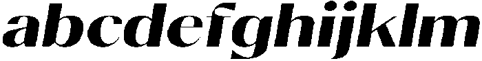 Gravontis Extra Bold Expanded Italic otf (700) FONT