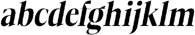Gretha Serif Bold Condensed Italic otf (700) FONT