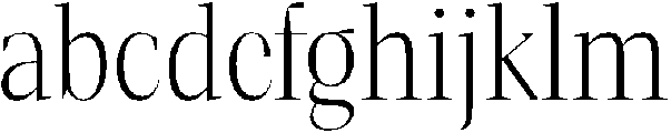 Gretha Serif Extra Light Condensed otf (200) FONT