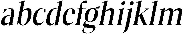 Gretha Serif Medium Condensed Italic otf (500) FONT