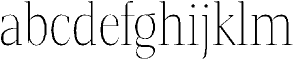Gretha Serif Thin Condensed otf (100) FONT