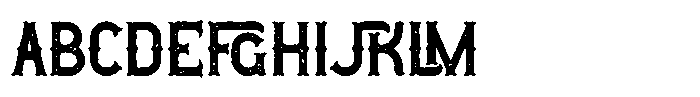 Grand Trunk Rough FONT