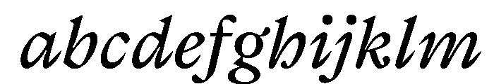 Gza Italic2 FONT