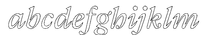 Gza Italic FONT