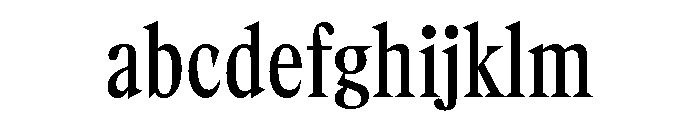 Gza RegularCompressed FONT